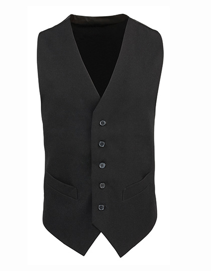 Pánská zimní vesta Premier Workwear Men´s Lined Polyester Waistcoat Black