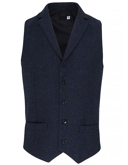 Pánská zimní vesta Premier Workwear Men´s Herringbone Waistcoat