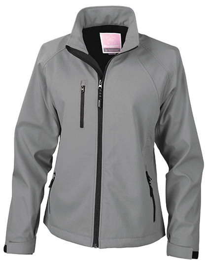 Dámská zimní bunda Result Women´s Base Layer Soft Shell Jacket Silver Grey Dámská zimní bunda Result Women´s Base Layer Soft Shell Jacket Silver Grey