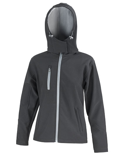 Dámská zimní bunda Result Core Women´s TX Performance Hooded Soft Shell Jacket Dámská zimní bunda Result Core Women´s TX Performance Hooded Soft Shell Jacket