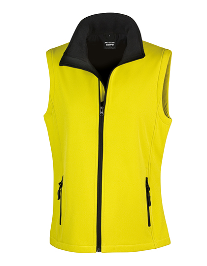 Women's Winter Vest Result Core Women´s Printable Soft Shell Bodywarmer