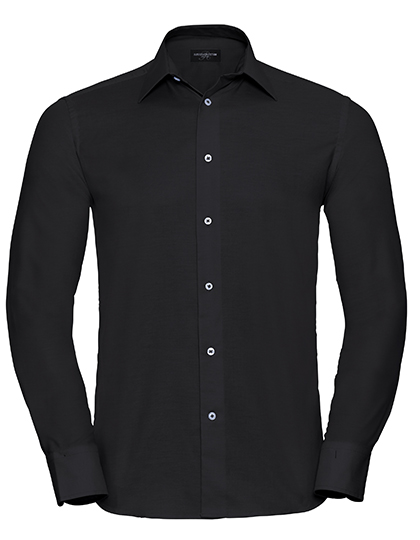 Pánská košile Russell Long Sleeve Tailored Oxford Shirt