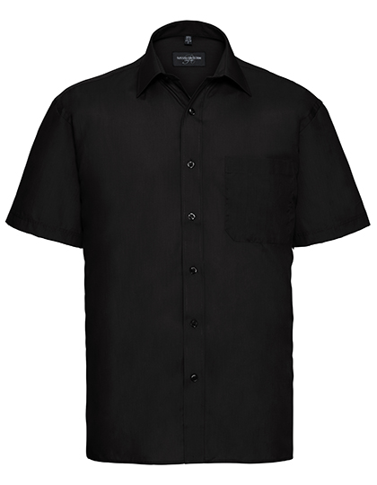 Pánská košile Russell Short Sleeve Classic Polycotton Poplin Shirt