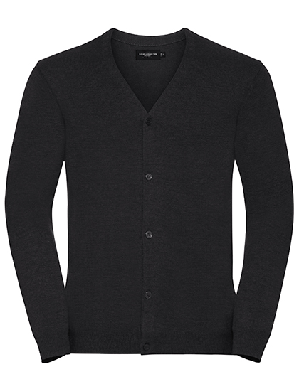 Men's Russell V-Neck Knitted Cardigan
