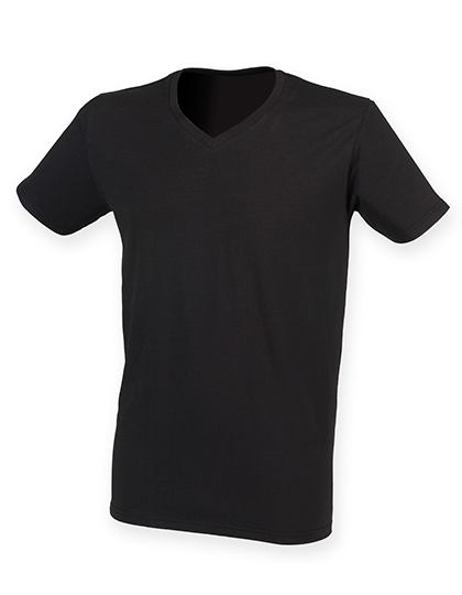 Men's Short Sleeve T-Shirt SF Men Men´s Feel Good Stretch V-Neck T