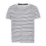 Dětské tričko s krátkým rukávem SF Minni Kids´ Striped T White, Oxford Navy