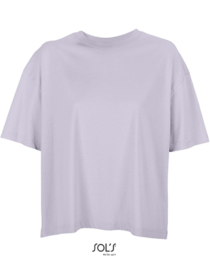 Dámské tričko s krátkým rukávem SOL´S Women´s Boxy Oversized T-Shirt
