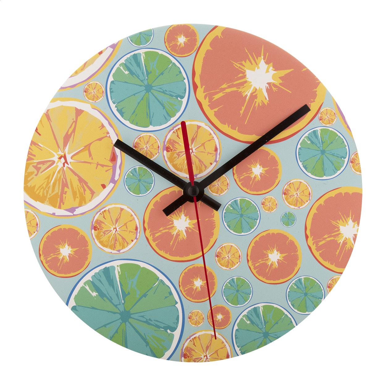 Nástěnné hodiny BETIME D - bílá / černá