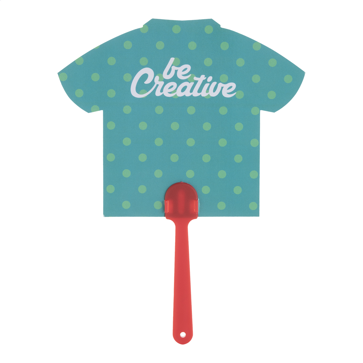 Plastový vějíř na zakázku DIGIBREEZE