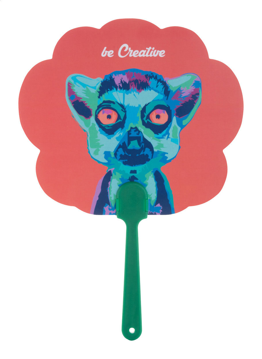 Plastový vějíř na zakázku DIGIBREEZE