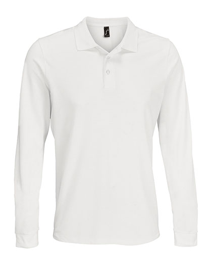 Men's Long Sleeve Polo SOL´S Unisex Long Sleeve Polycotton Polo Shirt