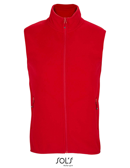 Pánská zimní vesta SOL´S Unisex Factor Zipped Fleece Bodywarmer