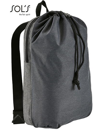 Backpack Sol´s Uptown, Charcoal Melange, 30,5 x 51 x 15 cm