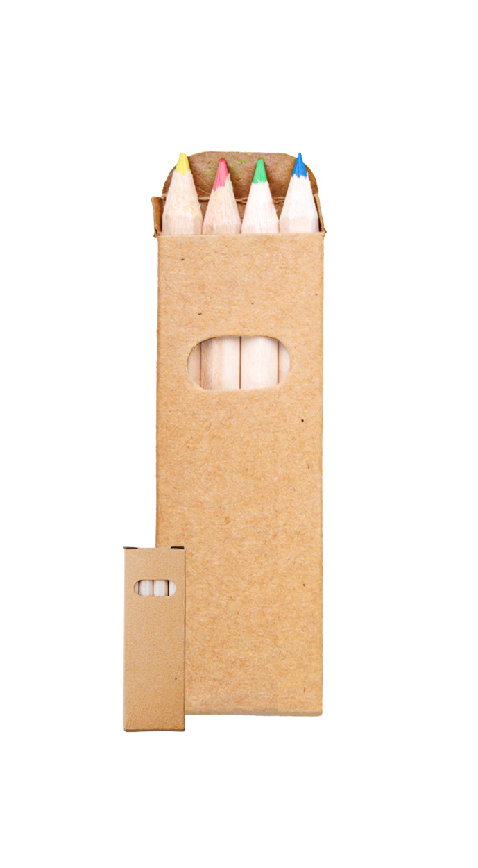 Minnie sada 4 pastelek Přírodní, Přírodní