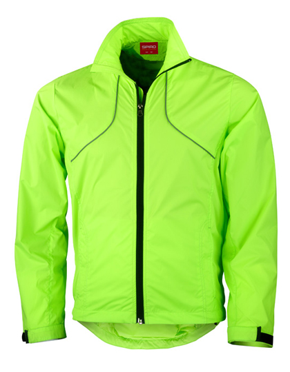 Bunda SPIRO Crosslite Trail & Track Jacket Neon Lime