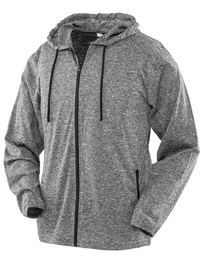 Dámská zimní bunda SPIRO Women´s Hooded Tee-Jacket Marl Grey Dámská zimní bunda SPIRO Women´s Hooded Tee-Jacket Marl Grey