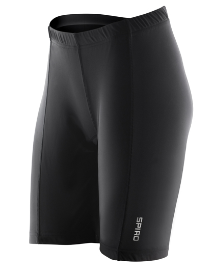 Women's Pants SPIRO Women´s Padded Bikewear Shorts Black