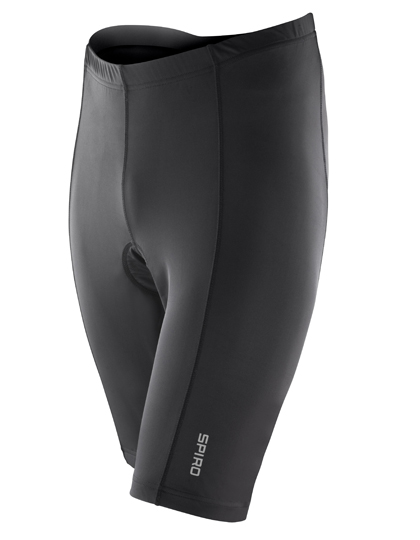 Men's Pants SPIRO Men´s Padded Bikewear Shorts Black