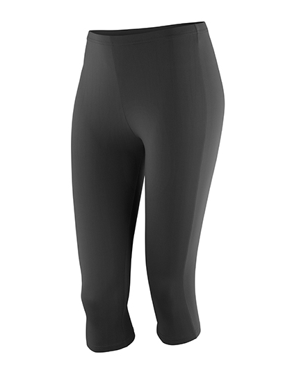 Women's Pants SPIRO Women´s Impact Softex® Capri Pants Black