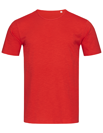 Short sleeve T-Shirt Stedman® Shawn Slub Crew Neck