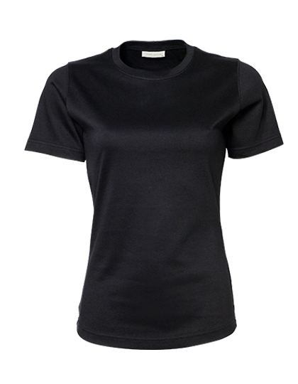 Dámské tričko Tee Jays Interlock Tee, Black Dámské tričko Tee Jays Interlock Tee, Black