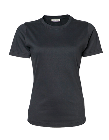 Dámské tričko Tee Jays Interlock Tee, Dark Grey (Solid) Dámské tričko Tee Jays Interlock Tee, Dark Grey (Solid)