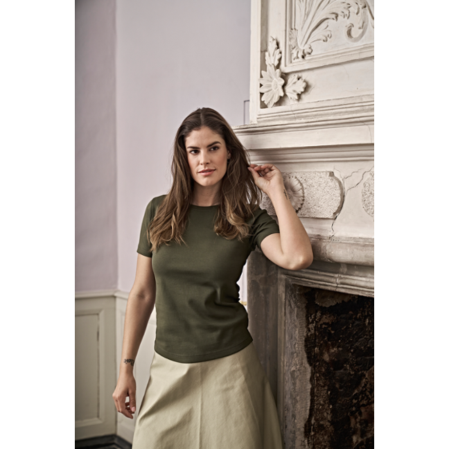 Dámské tričko Tee Jays Interlock Tee, Grape Dámské tričko Tee Jays Interlock Tee, Grape