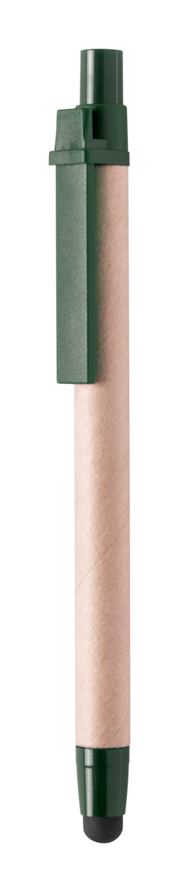 Kuličkové pero z recyklovaného papíru THAN se stylusem