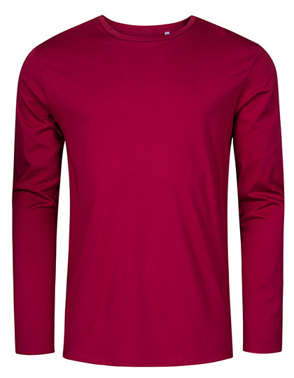 Pánské tričko s dlouhým rukávem X.O by Promodoro Men´s Roundneck T-Shirt Long Sleeve