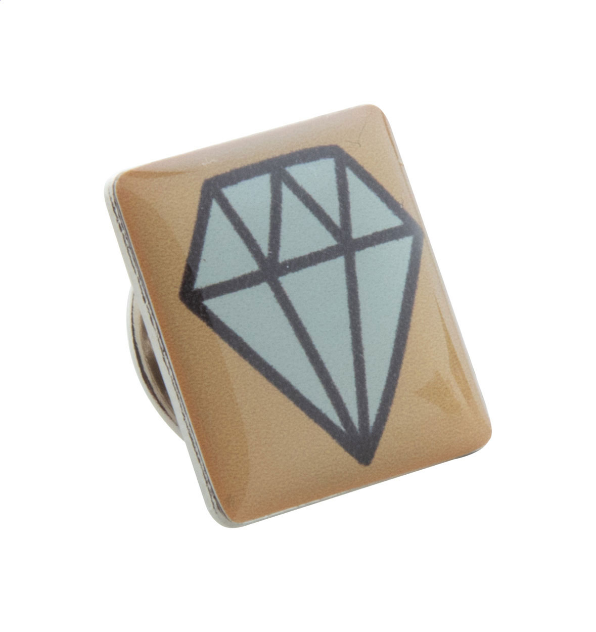 Kovový odznak LARK - zlatá