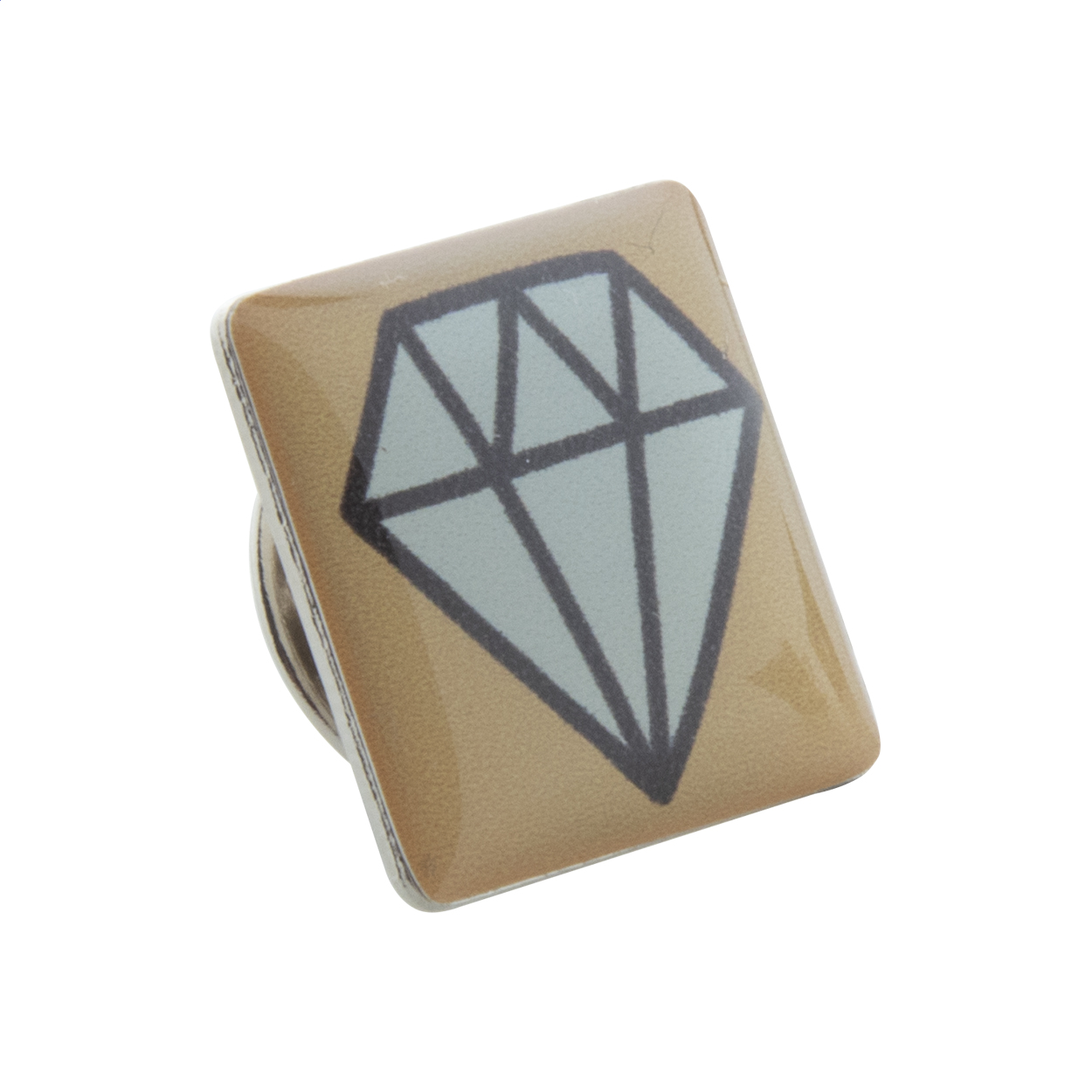 Kovový odznak LARK - zlatá