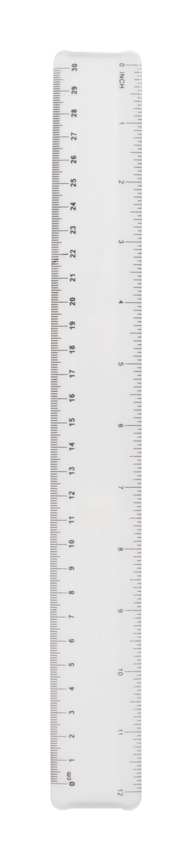 Transparentní plastové pravítko EDING, 30 cm