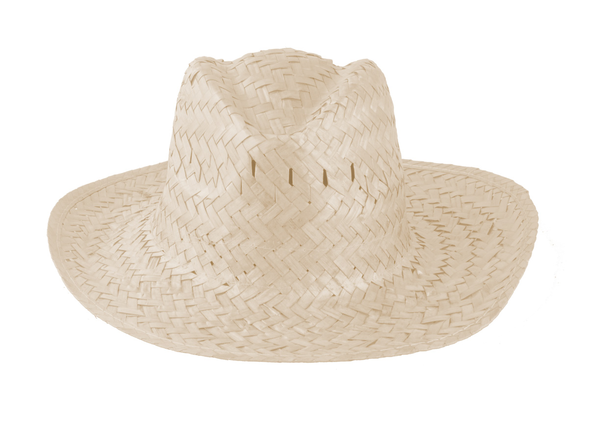 Men's straw hat LUA - béžová