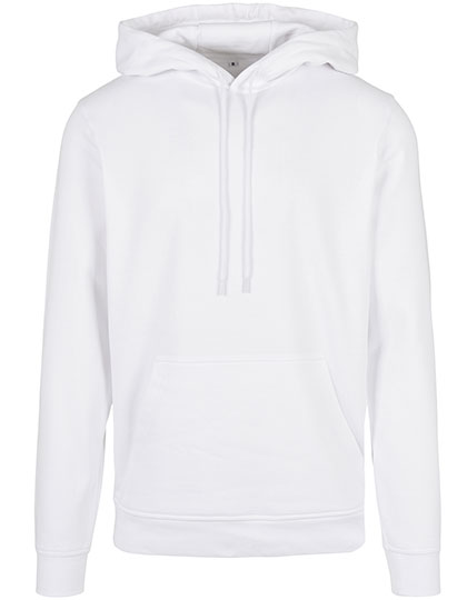 Klasická mikina Build Your Brand Basic Basic Hoody White Klasická mikina Build Your Brand Basic Basic Hoody White