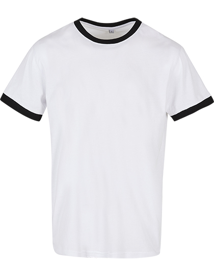 Pánské tričko s krátkým rukávem Build Your Brand Basic Men´s Ringer Tee