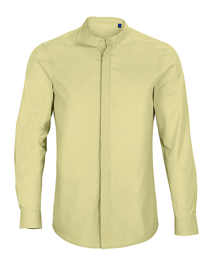 Pánská košile s dlouhým rukávem NEOBLU Men´s Mao Collar Shirt Bart