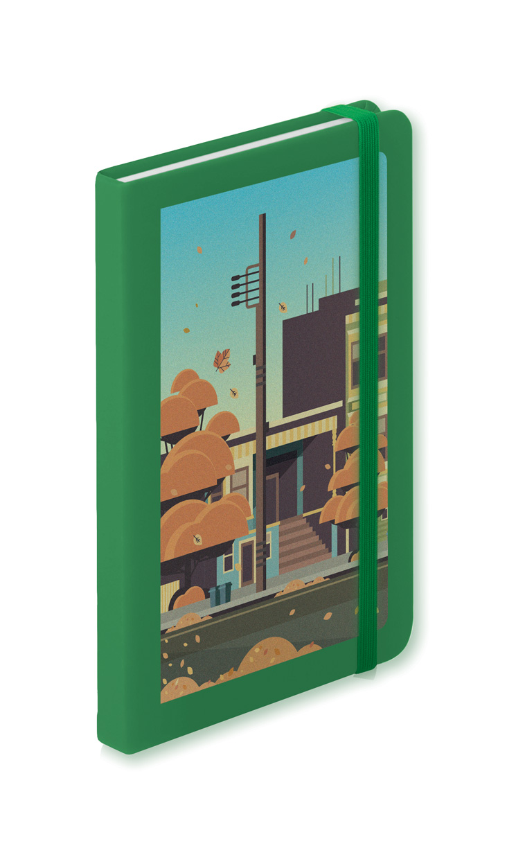 Nopuk Line A5 blok Zelená Nopuk Line A5 blok Zelená