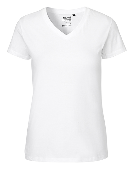 Dámské tričko s krátkým rukávem Neutral Ladies´ V-Neck T-Shirt