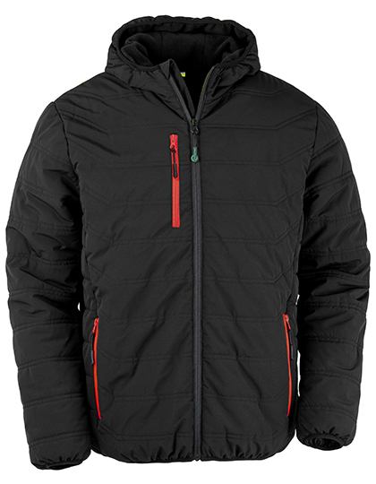Větrovka Result Genuine Recycled Recycled Black Compass Padded Winter Jacket