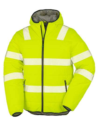 Windbreaker Result Genuine Recycled Recycled Ripstop Padded Safety Jacket