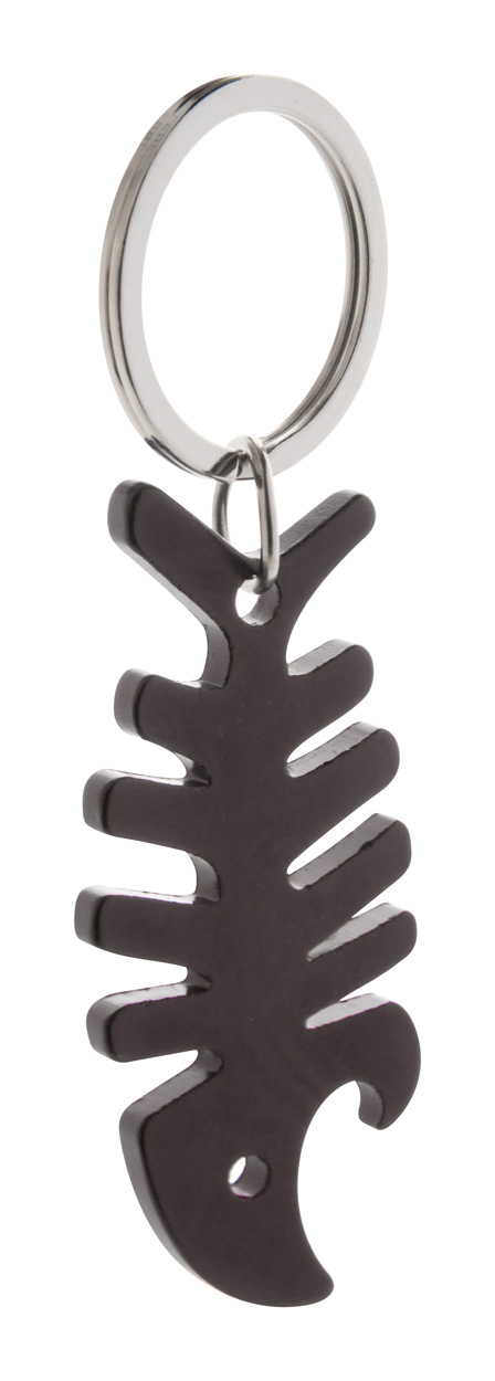 Metal keyring with opener RIA