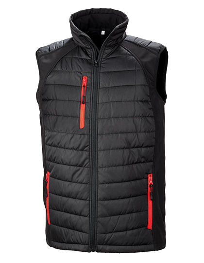 Vesta Result Genuine Recycled Recycled Compass Padded Softshell Gilet