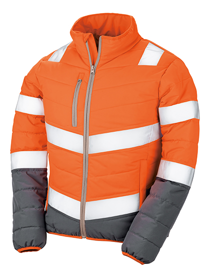 Dámská zimní bunda Result Safe-Guard Women´s Soft Padded Safety Jacket Dámská zimní bunda Result Safe-Guard Women´s Soft Padded Safety Jacket