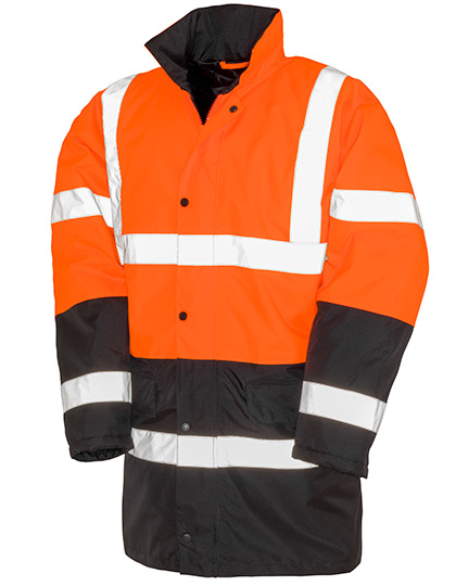 Bunda Result Safe-Guard Motorway 2-Tone Safety Coat Bunda Result Safe-Guard Motorway 2-Tone Safety Coat