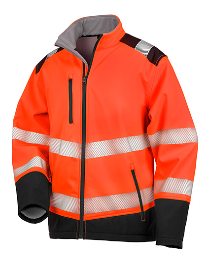 Větrovka Result Safe-Guard Printable Ripstop Safety Softshell Jacket Větrovka Result Safe-Guard Printable Ripstop Safety Softshell Jacket