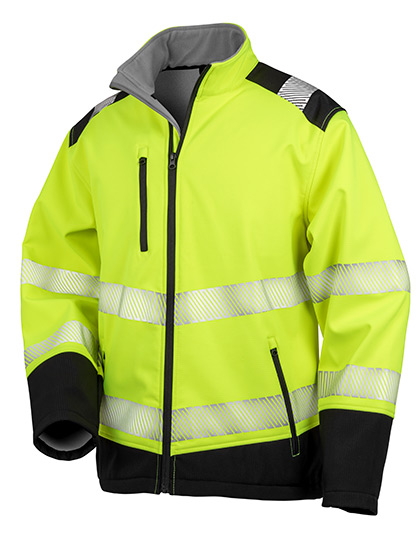 Větrovka Result Safe-Guard Printable Ripstop Safety Softshell Jacket Větrovka Result Safe-Guard Printable Ripstop Safety Softshell Jacket