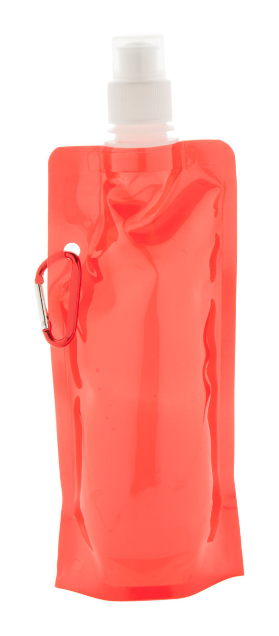 Plastová sportovní lahev BOXTER s karabinkou, 500 ml