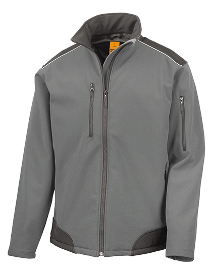 Bunda Result WORK-GUARD Ripstop Soft Shell Workwear Jacket With Cordura Panels