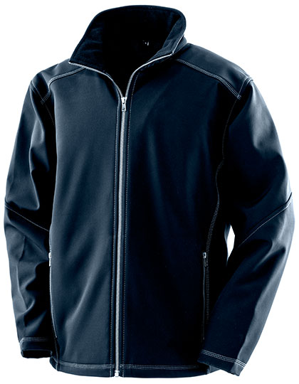Pánská zimní bunda Result WORK-GUARD Men´s Treble Stitch Softshell Jacket