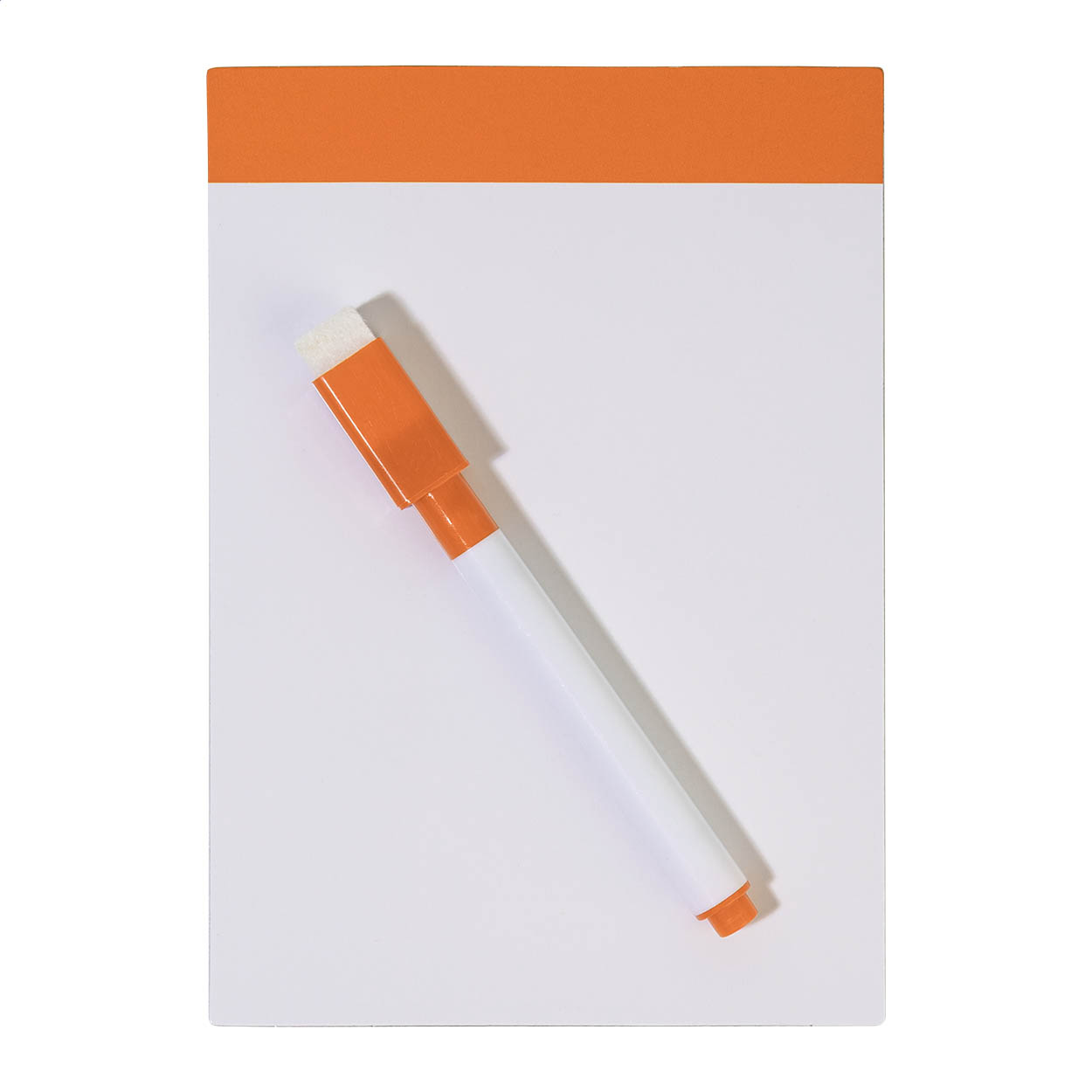 Mafri magnetická tabule Oranžová, Bílá